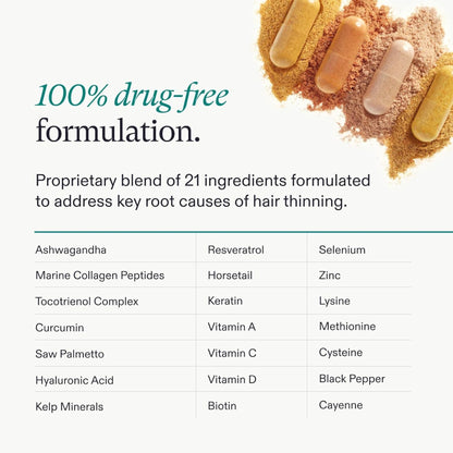 Nutrafol Women's Vegan Hair Growth - 120 Capsules